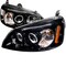 Spec-D Tuning 01-03 Honda Civic Projector Headlights 2LHP-CV01G-TM - alternate 1